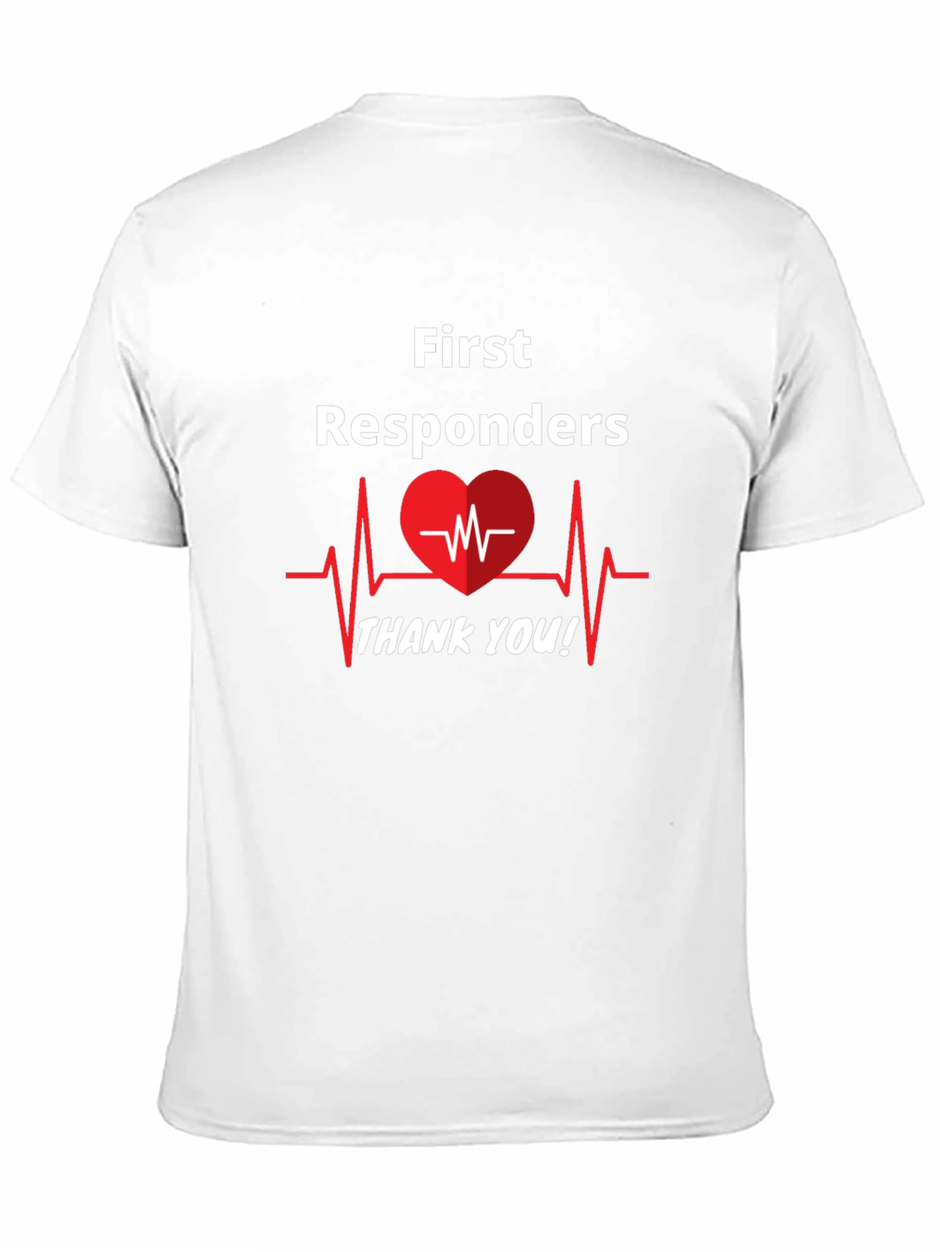 First Responders Thank You Graphic Tee