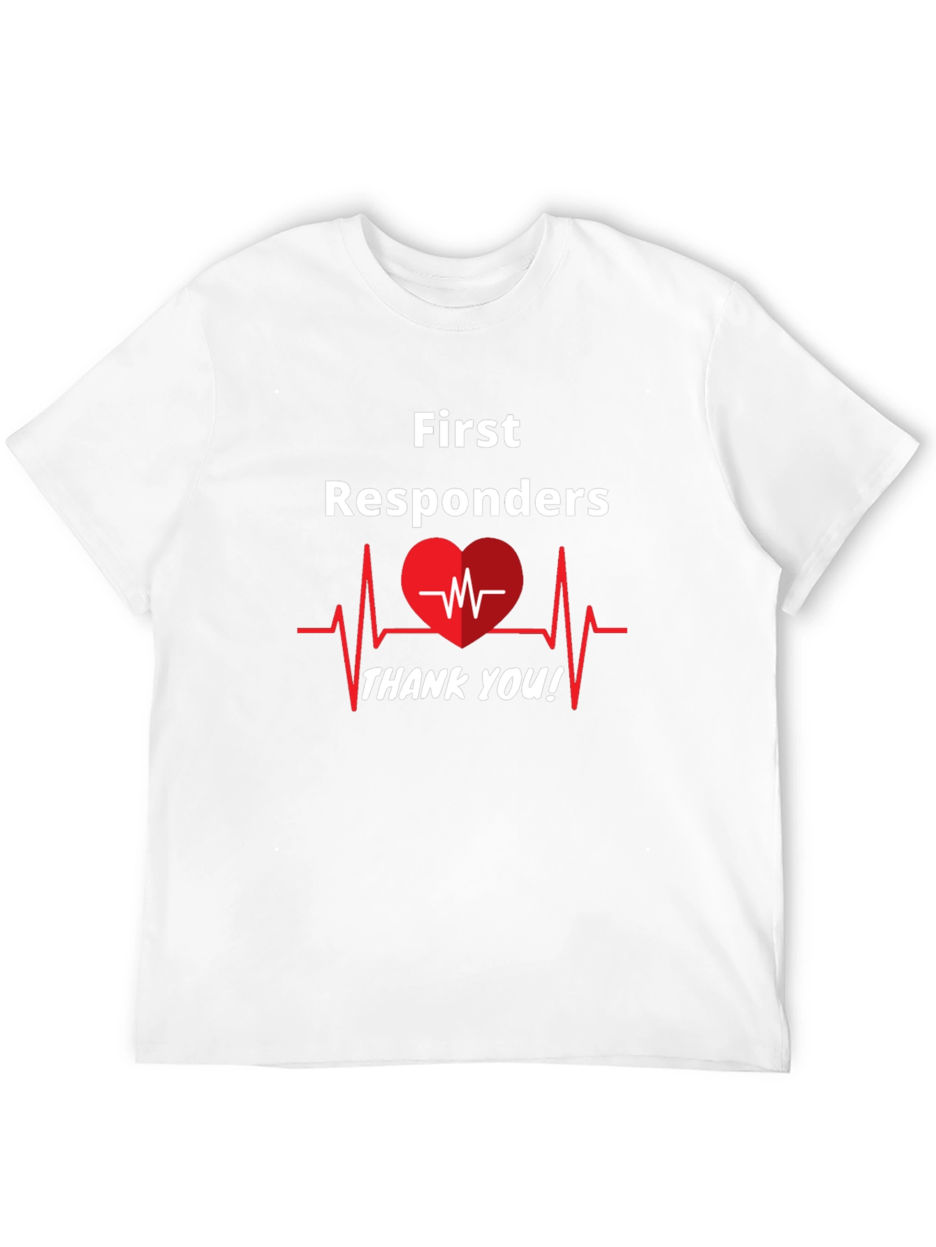 First Responders Thank You Graphic Tee