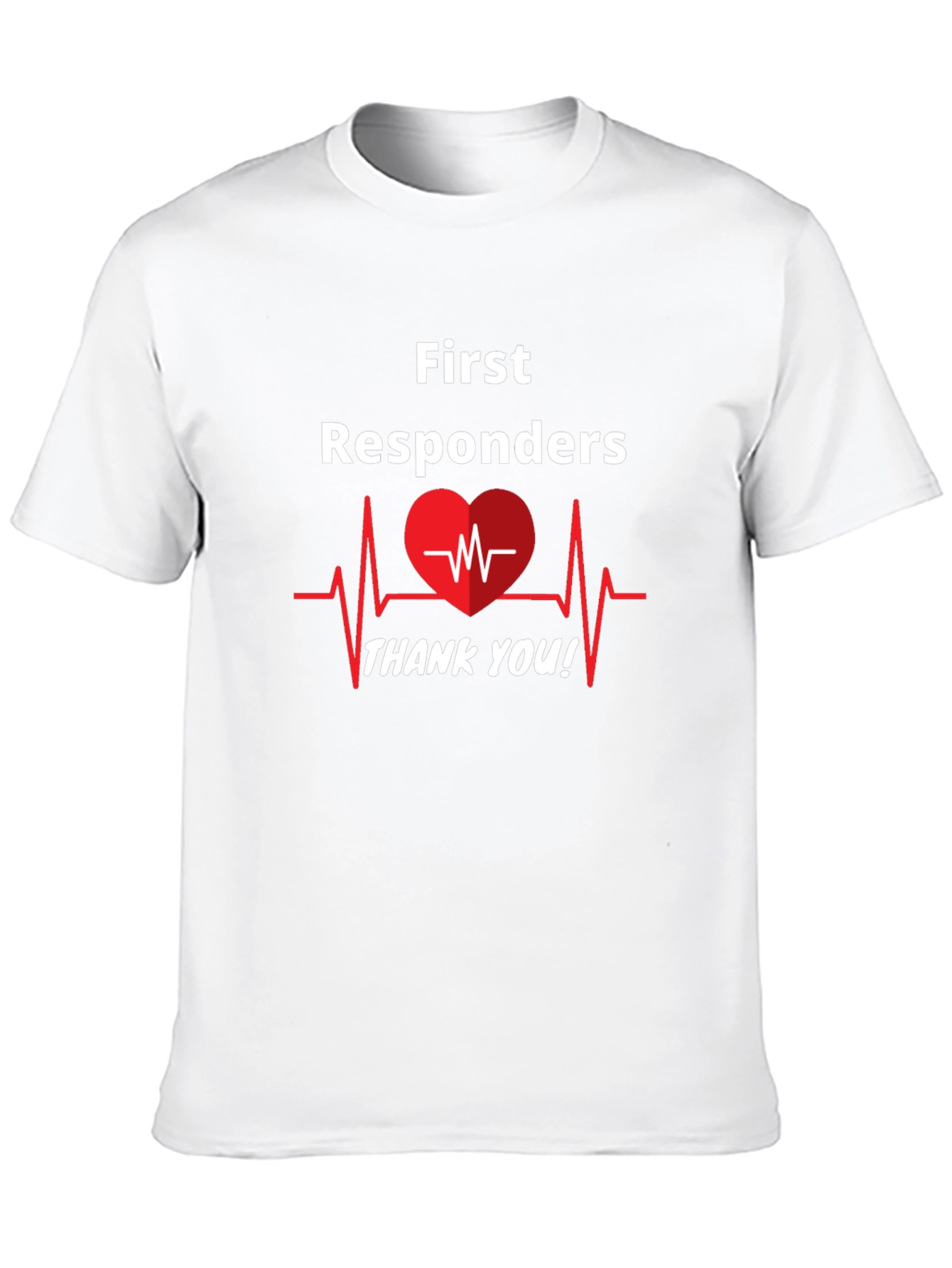 First Responders Thank You Graphic Tee