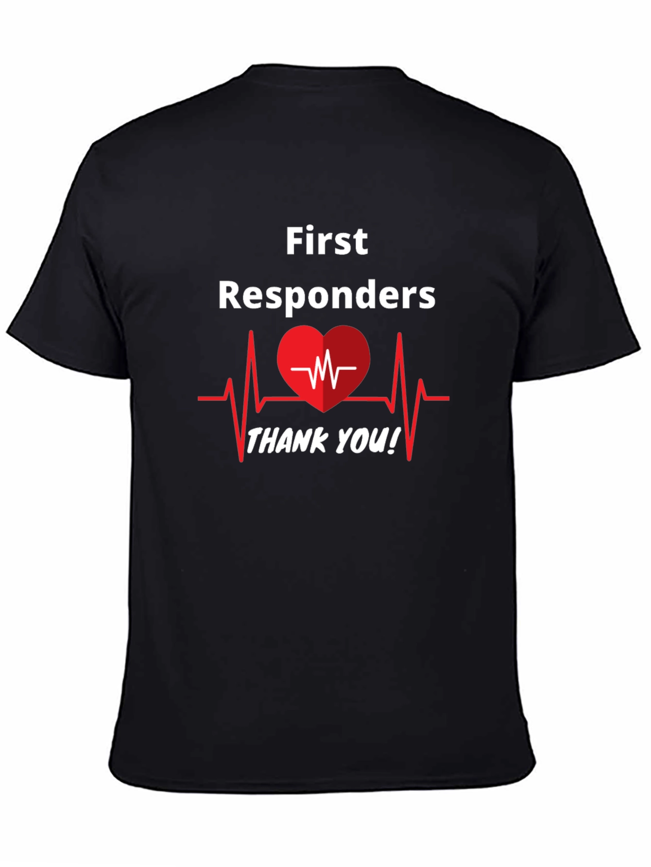 First Responders Thank You Graphic Tee