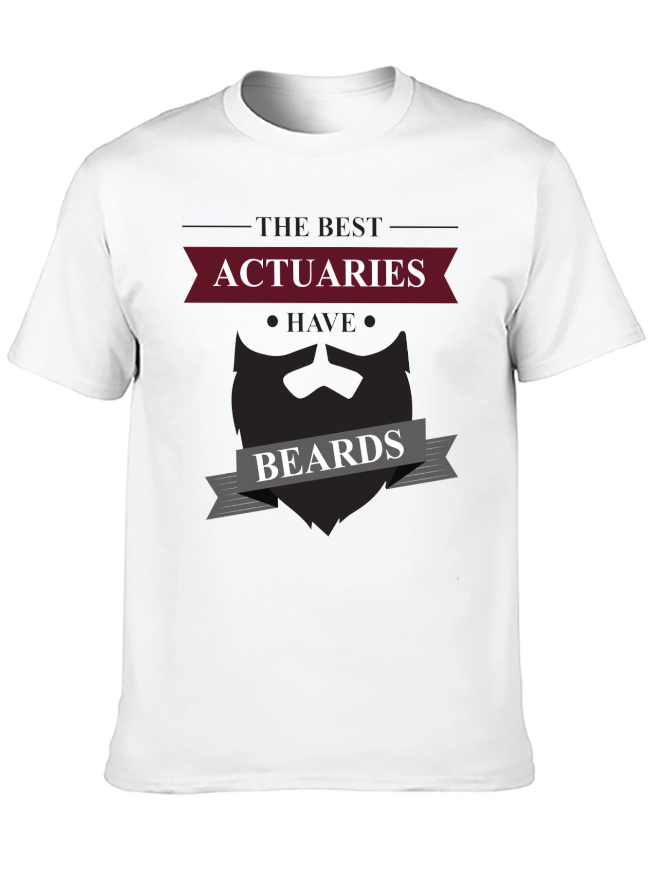 Bearded Actuaries Graphic T-Shirt