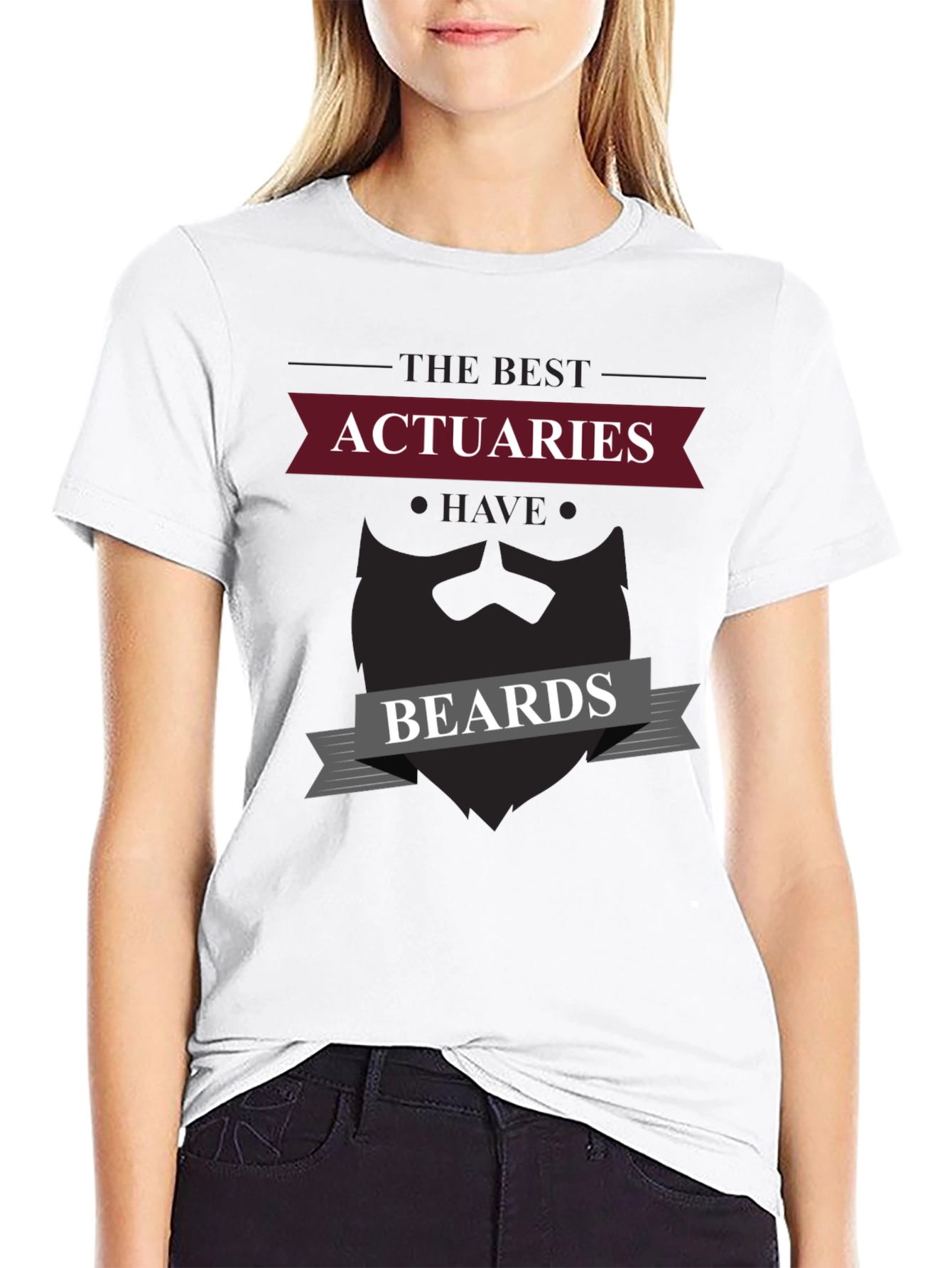 Bearded Actuaries Graphic T-Shirt
