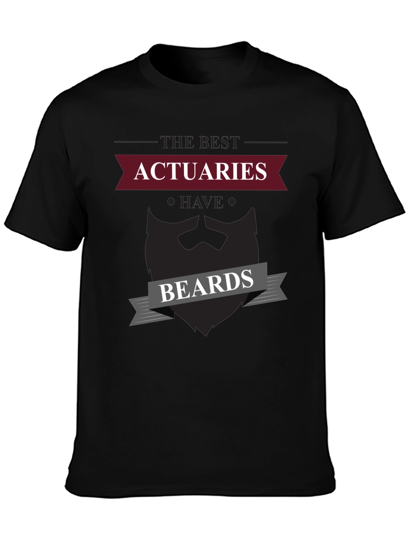 Bearded Actuaries Graphic T-Shirt
