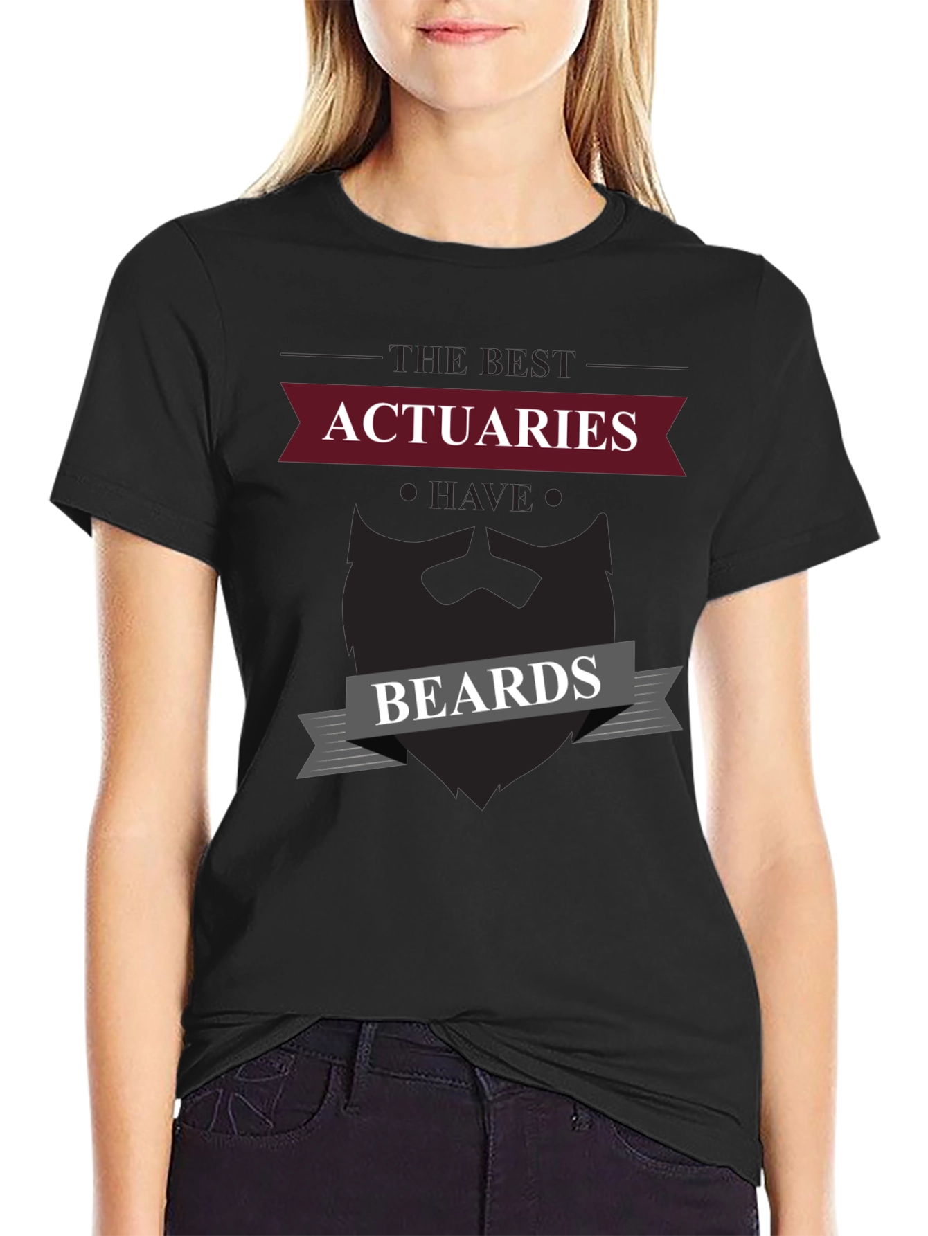 Bearded Actuaries Graphic T-Shirt