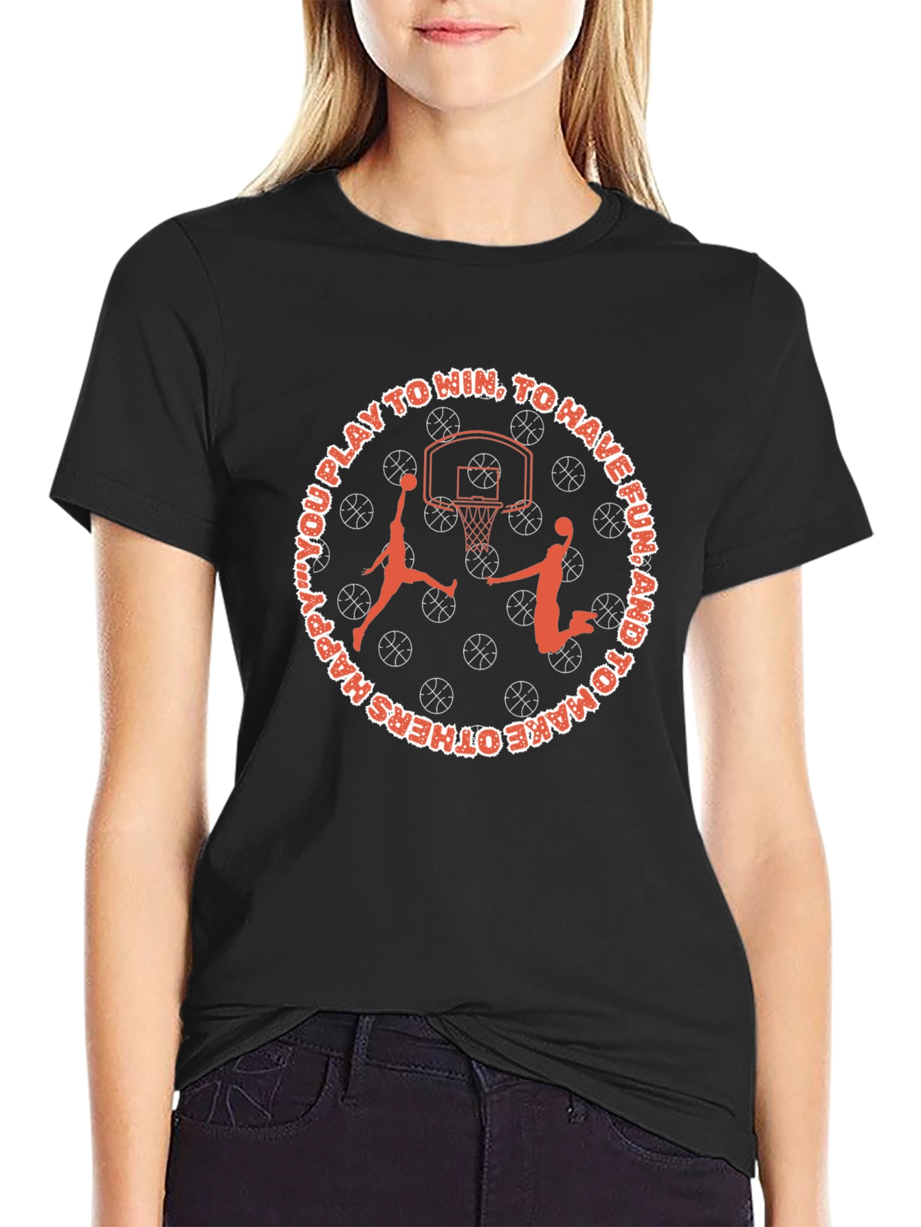 Basketball Motivational Graphic Tee