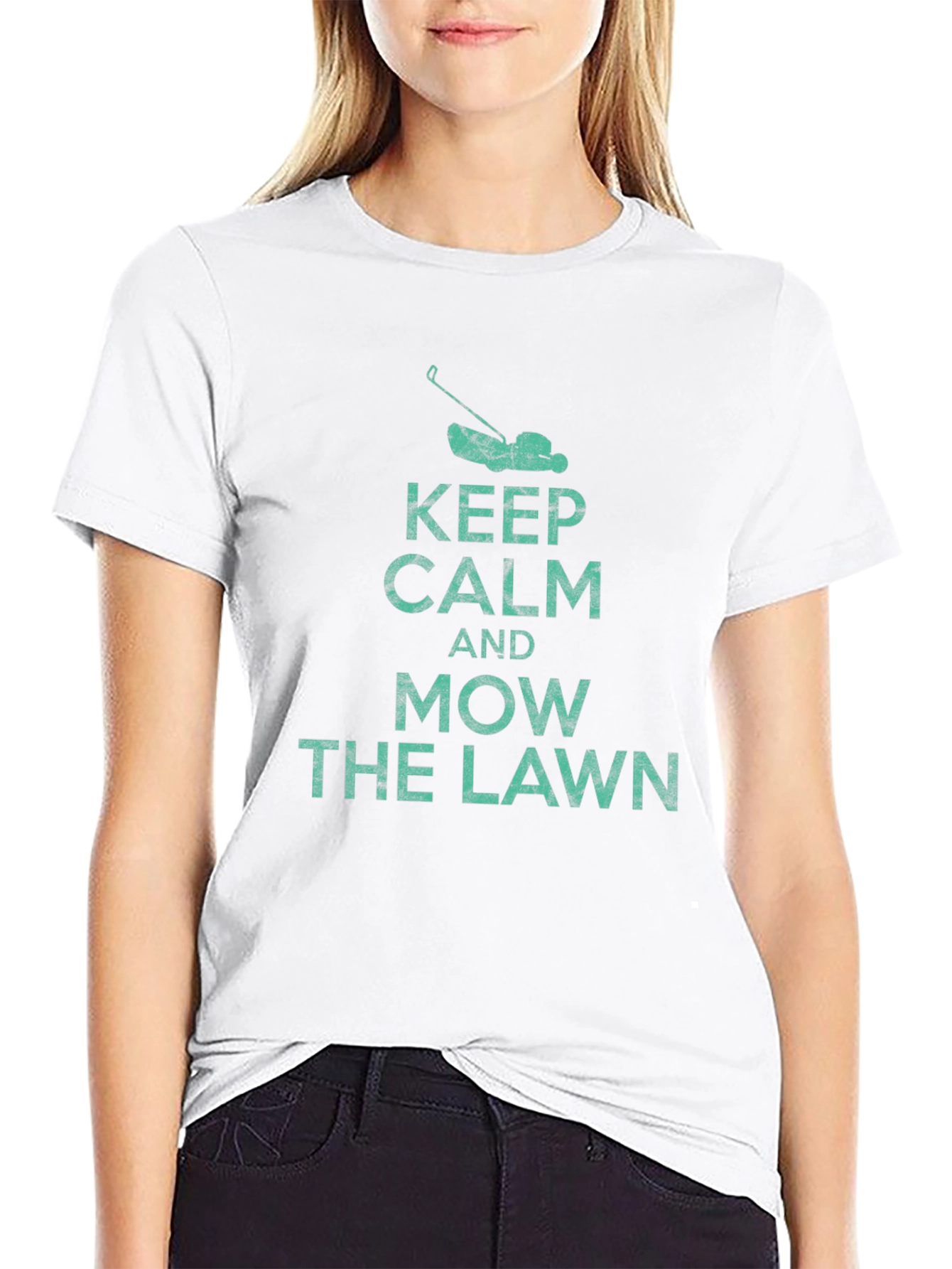 Keep Calm and Mow the Lawn T-Shirt