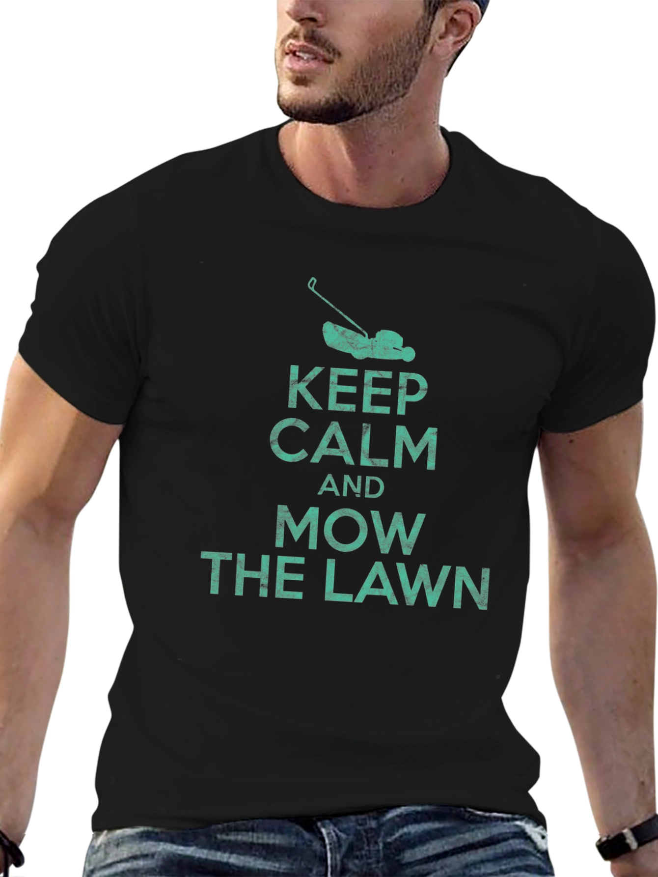 Keep Calm and Mow the Lawn T-Shirt