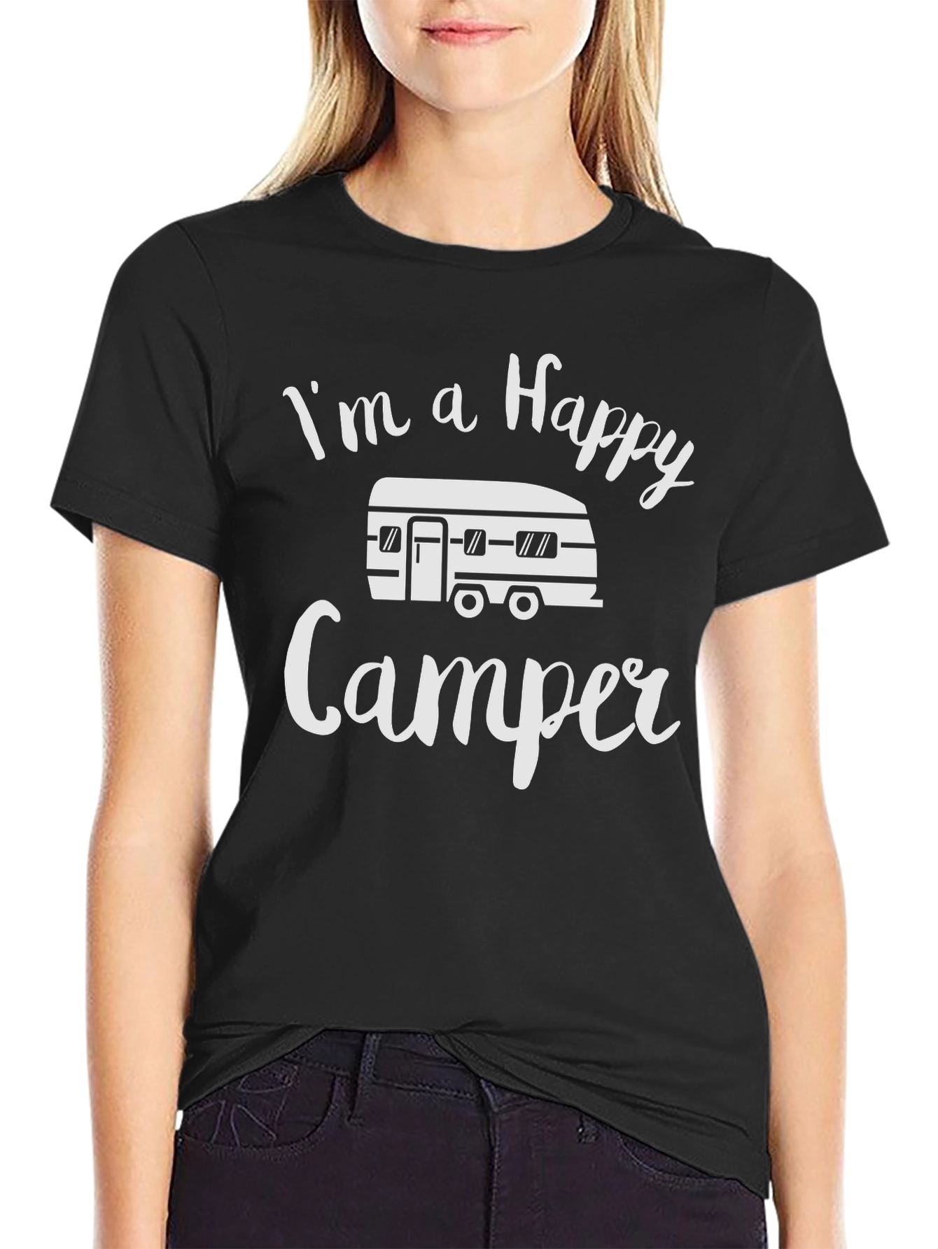 Happy Camper Graphic Tee - Adventure Ready