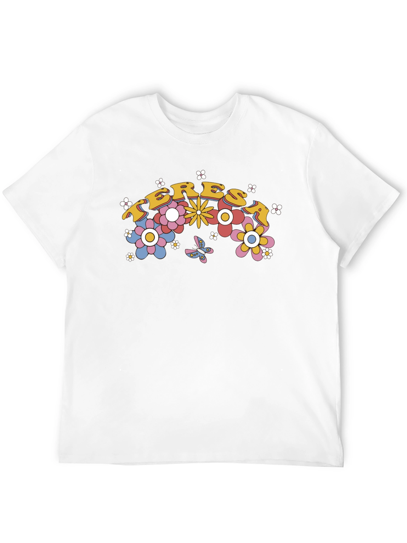 Retro Floral T-Shirt - Terese