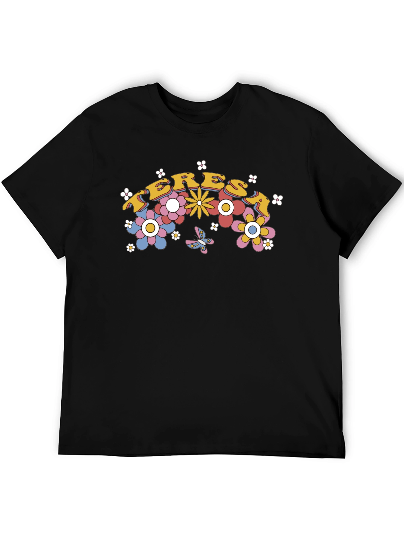 Retro Floral T-Shirt - Terese