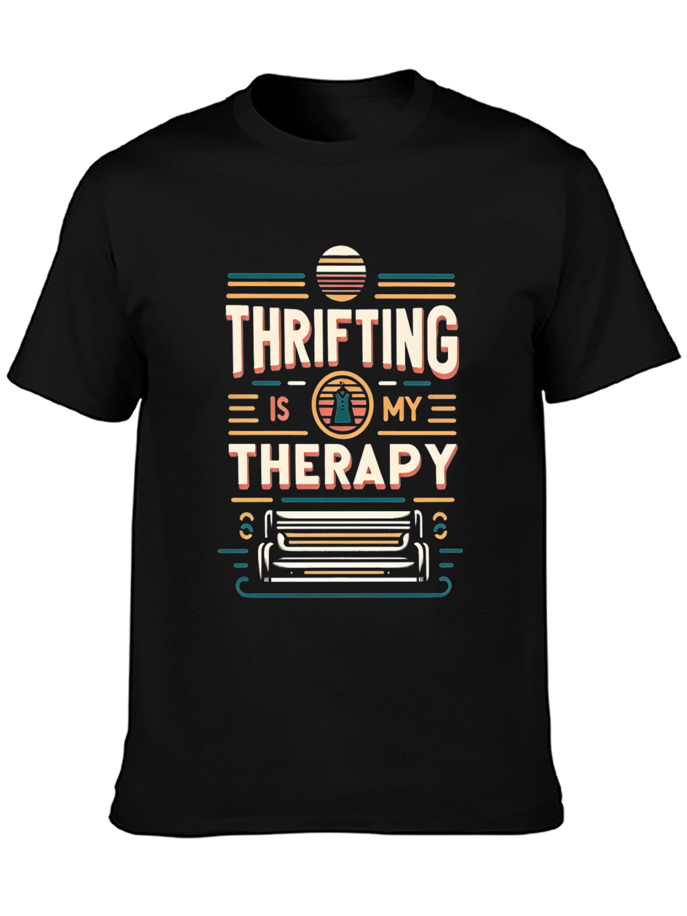 Thrifting is My Therapy Graphic Tee