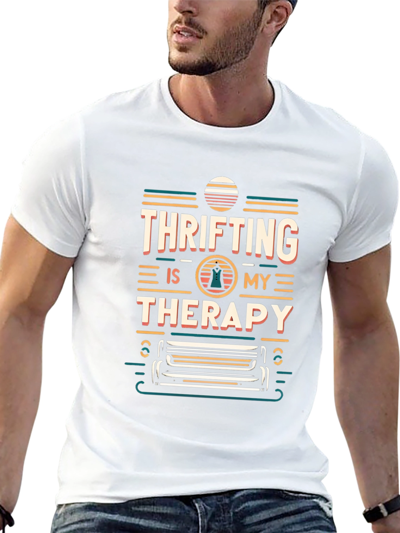 Thrifting is My Therapy Graphic Tee