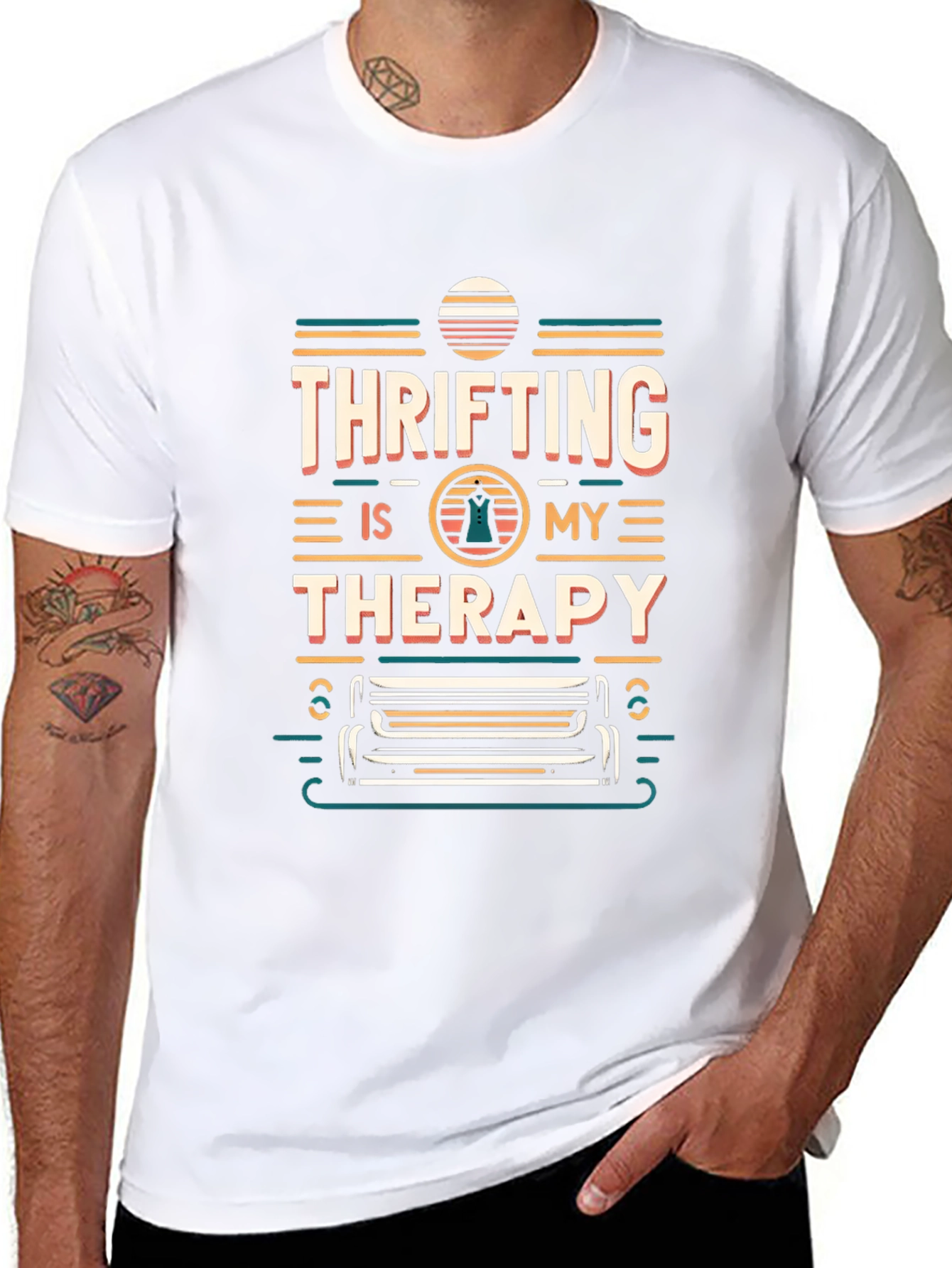 Thrifting is My Therapy Graphic Tee