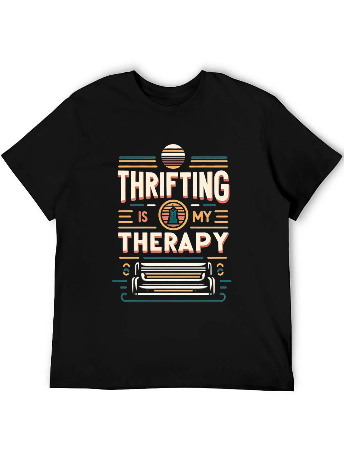 Thrifting is My Therapy Graphic Tee