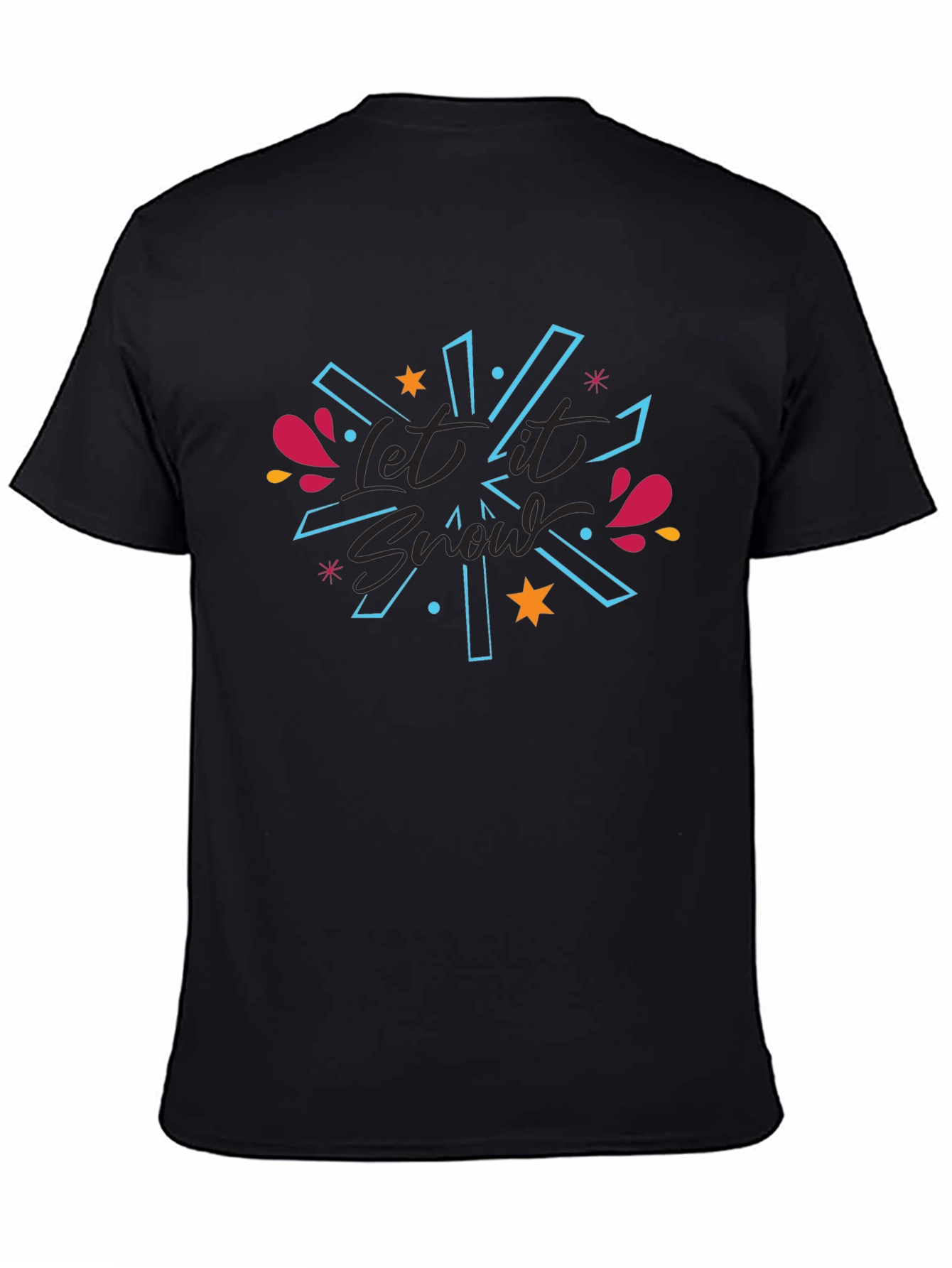 Let it Snow Graphic Tee - Holiday Festive T-Shirt