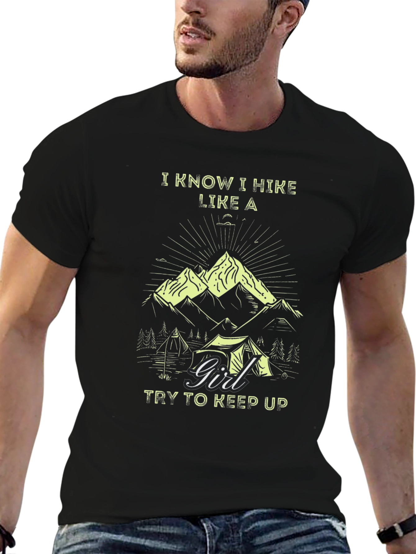 I Hike Like A Girl T-Shirt