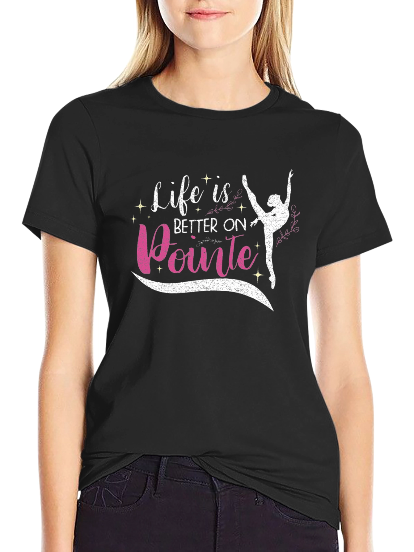 Ballet Pointe T-Shirt - Life is Better