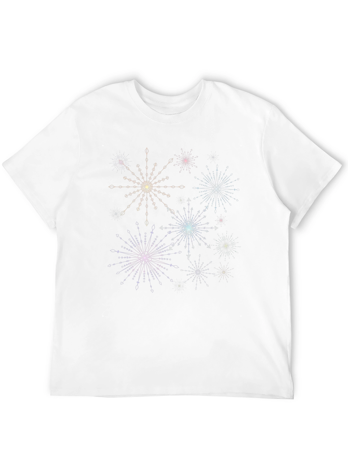 Celestial Starburst Black T-Shirt