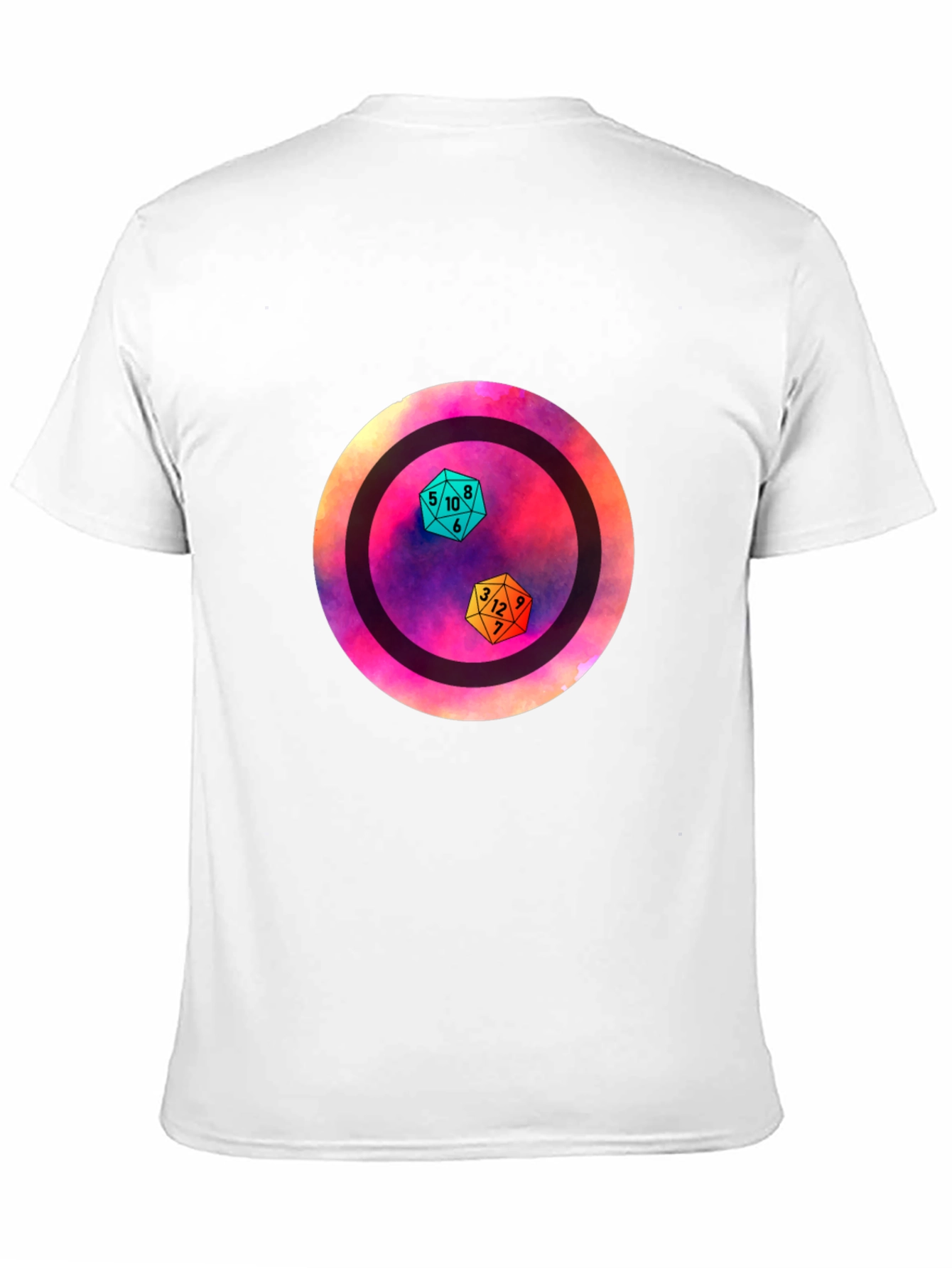 D&D Dice Graphic Tee - Gamer Apparel