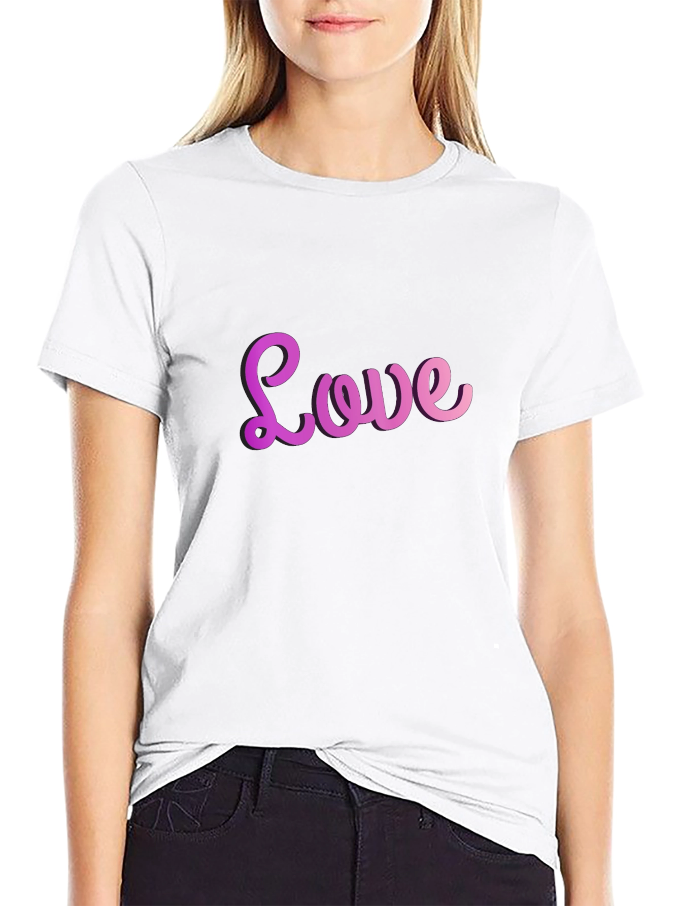 Love Graphic T-Shirt - Trendy Casual Wear