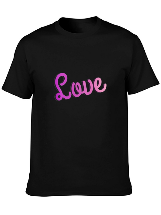 Love Graphic T-Shirt - Trendy Casual Wear