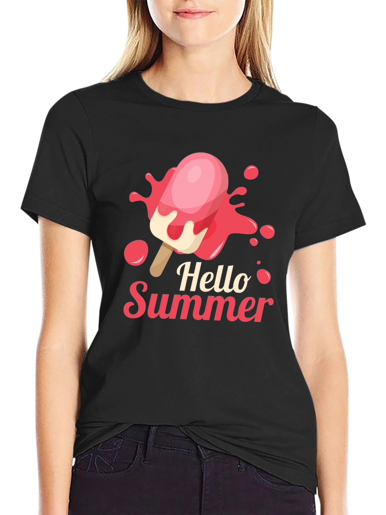 Hello Summer Graphic T-Shirt
