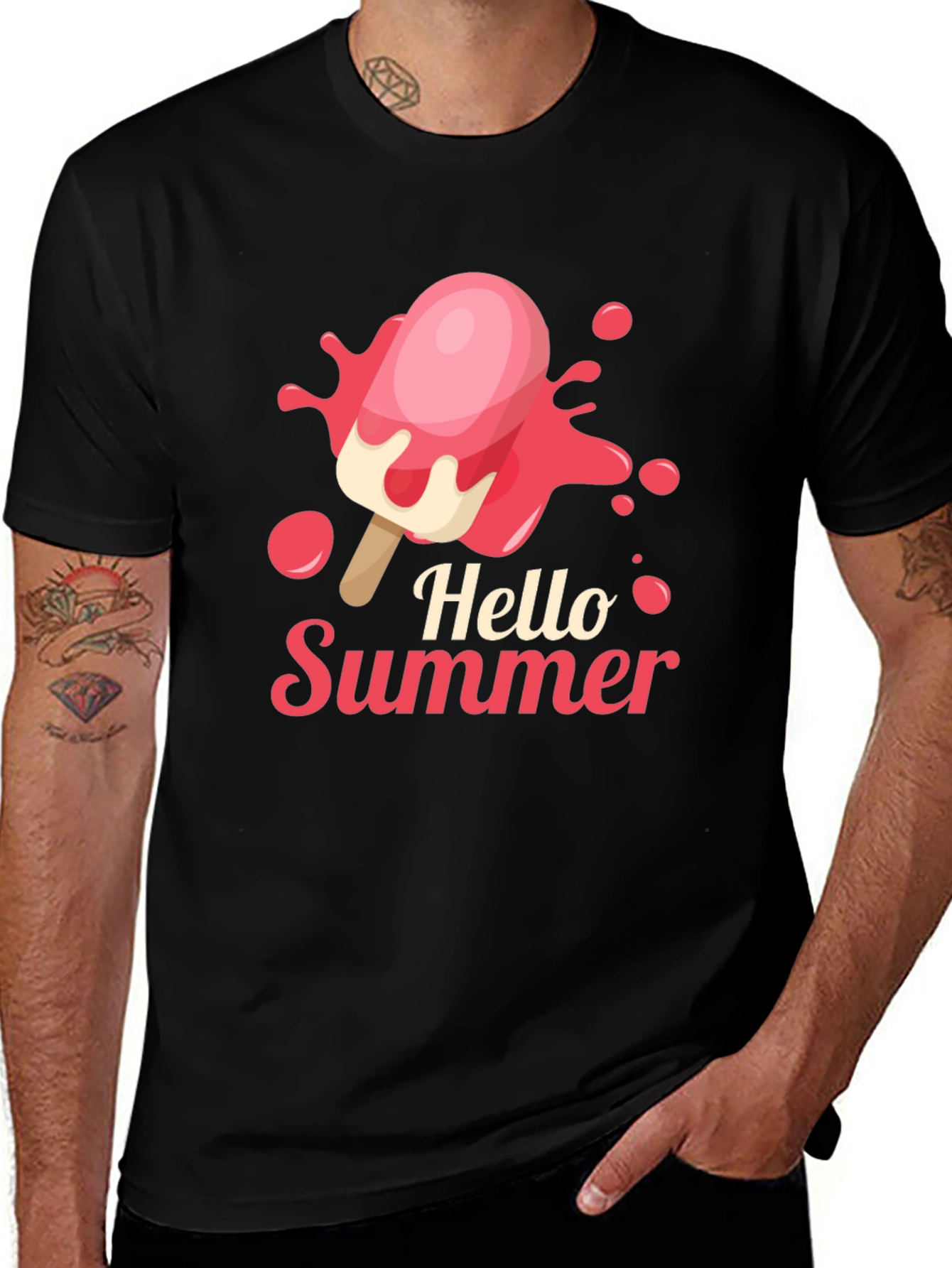 Hello Summer Graphic T-Shirt