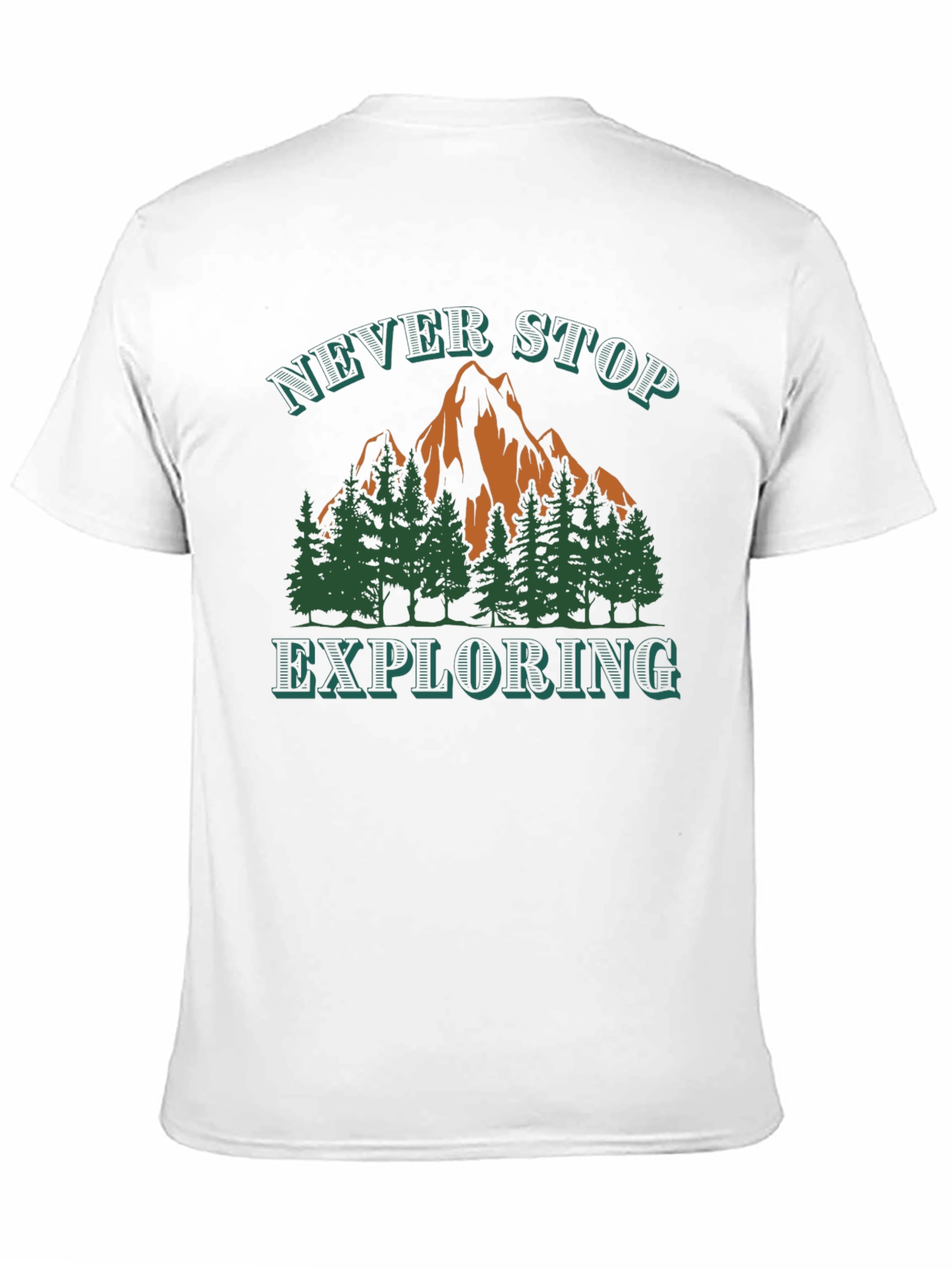 Never Stop Exploring Graphic Tee