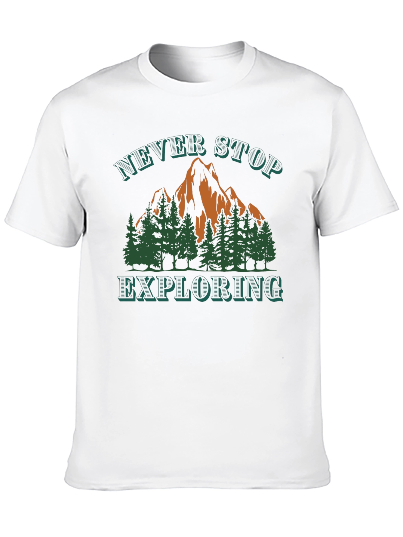 Never Stop Exploring Graphic Tee