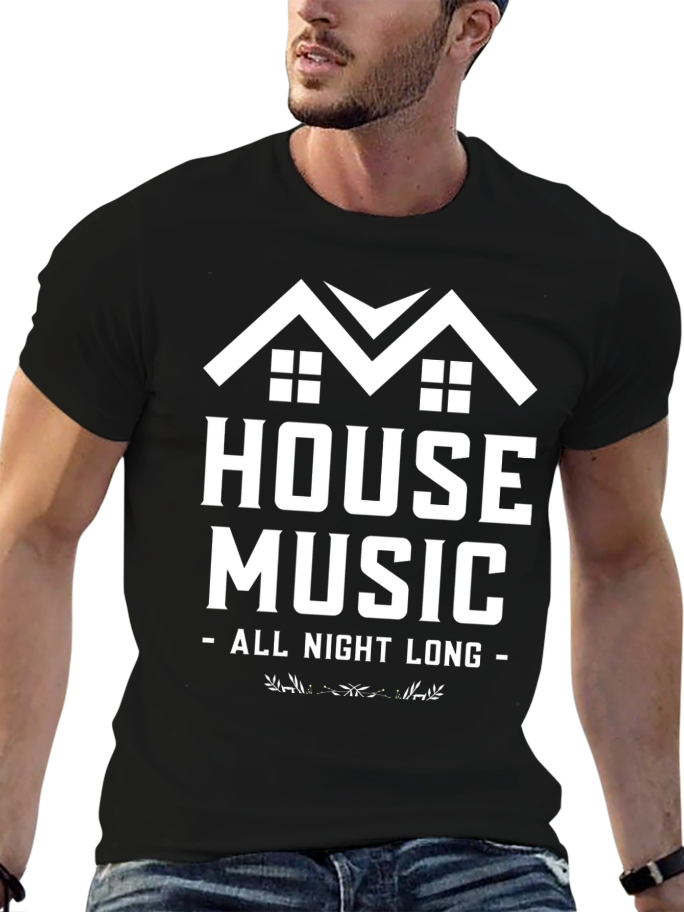 House Music All Night Long T-Shirt