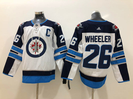 Men's Winnipeg Jets Blake Wheeler #26 White Player Game Jerseys