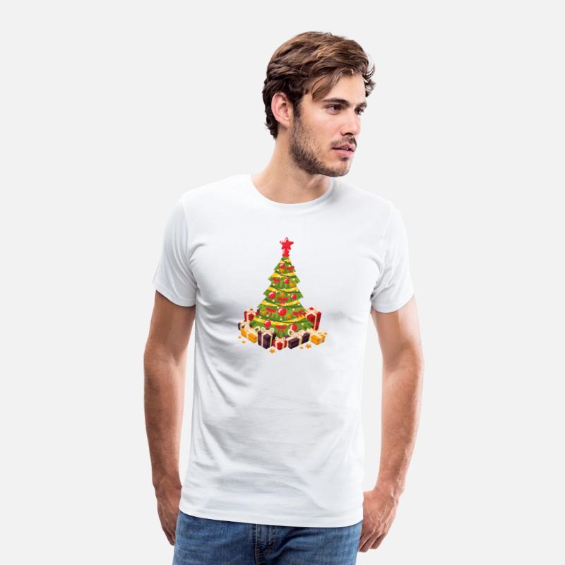 Festive Christmas Tree with Presents