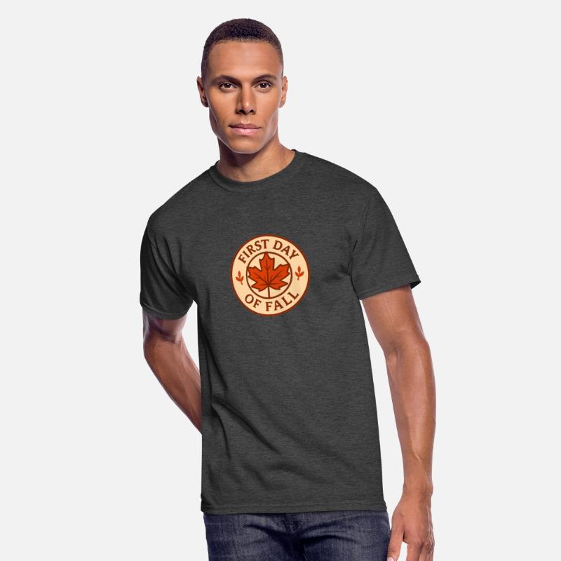 First Day of Fall Leaf Emblem