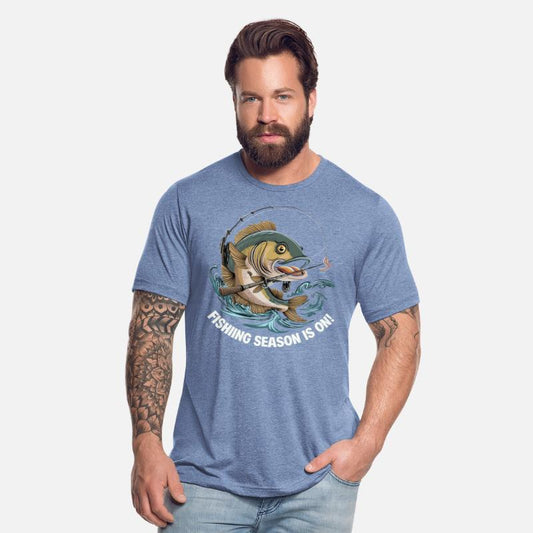 Fishing Fish with Hook and Water Splash