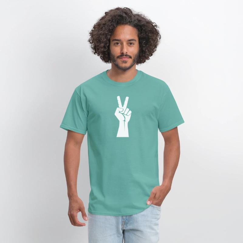 Fist of Peace, Protest Fist with Peace Sign