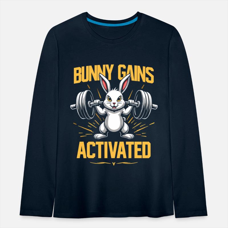 Fitness Bunny Gym Workout Rabbit Bodybuilding