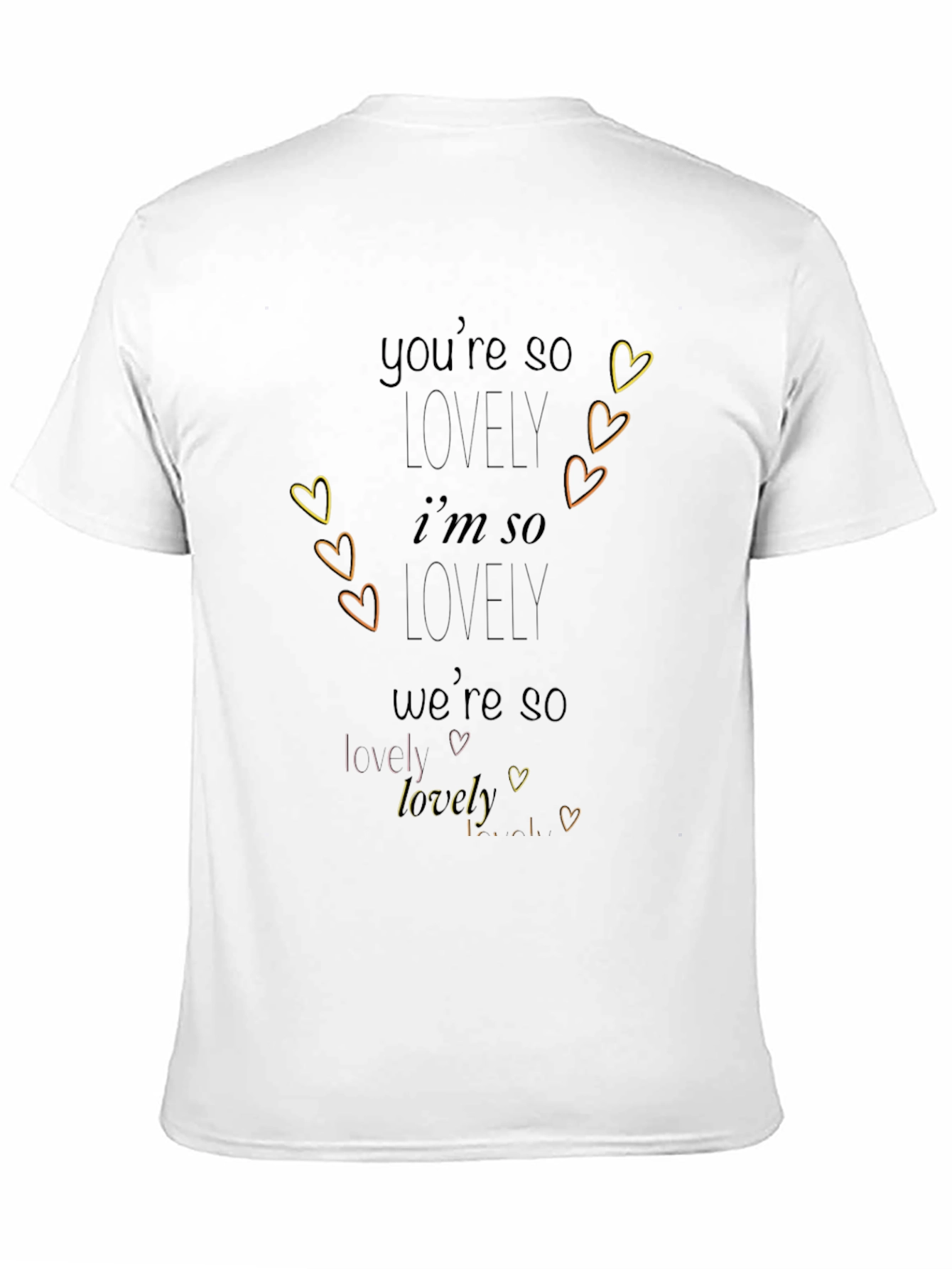 Lovely Graphic Print T-Shirt - Soft & Stylish