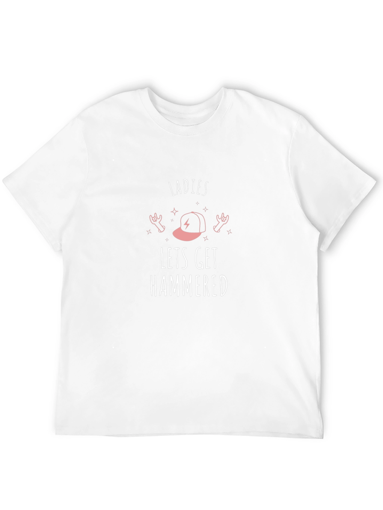 Ladies Lets Get Hammered Graphic Tee
