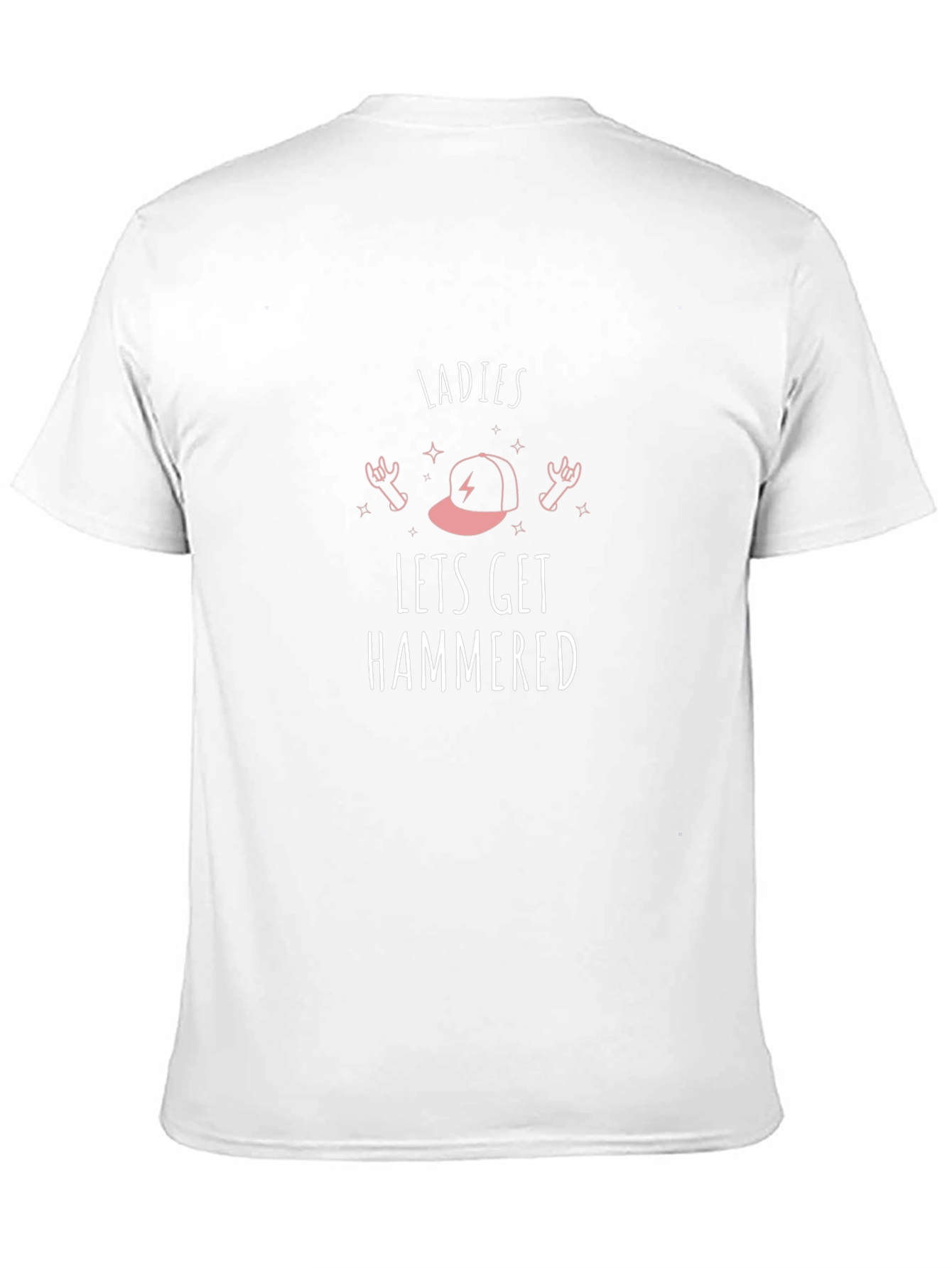 Ladies Lets Get Hammered Graphic Tee