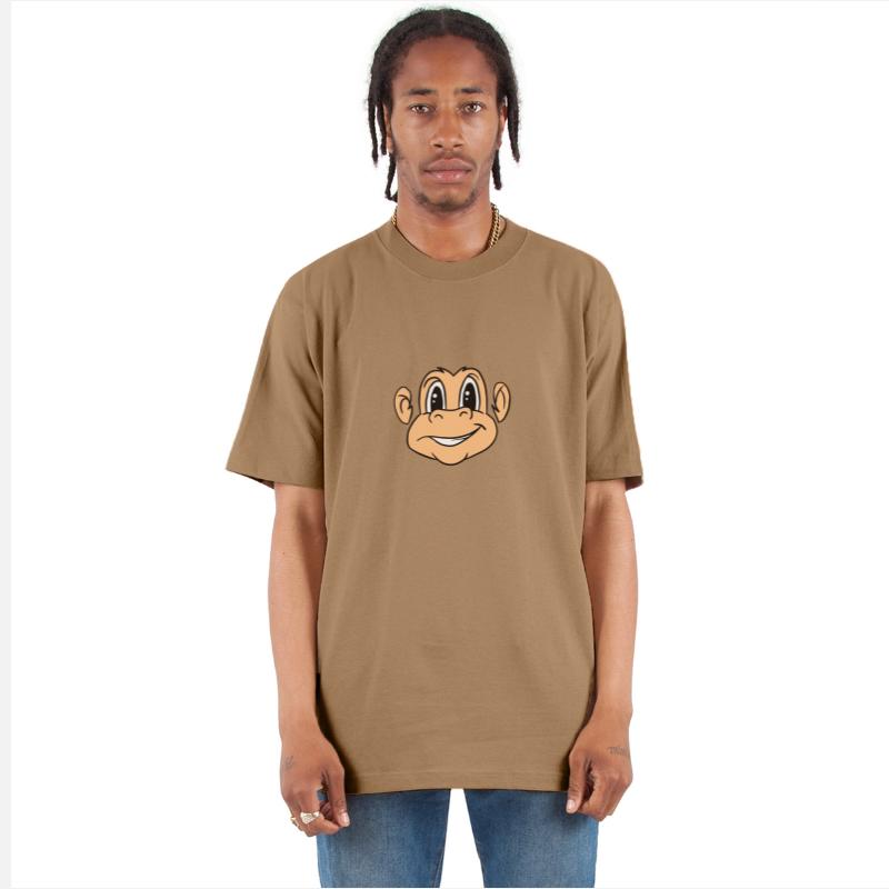 Funny Cute Monkey Ape Whole Face Animal Primate