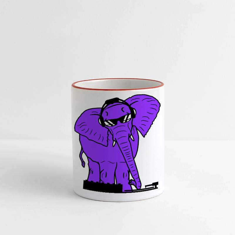 Funny DJ Pink Elephant Mixtape Music Party Club