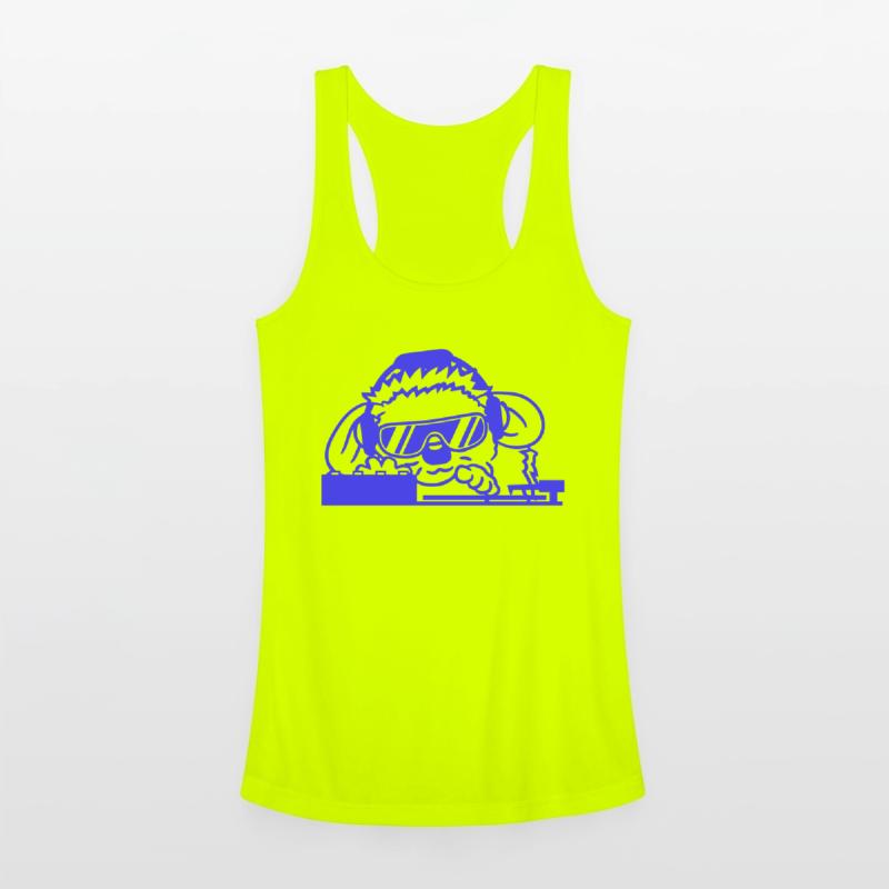 Funny Hedgehog Sunglasses DJ Club Fun Music Party