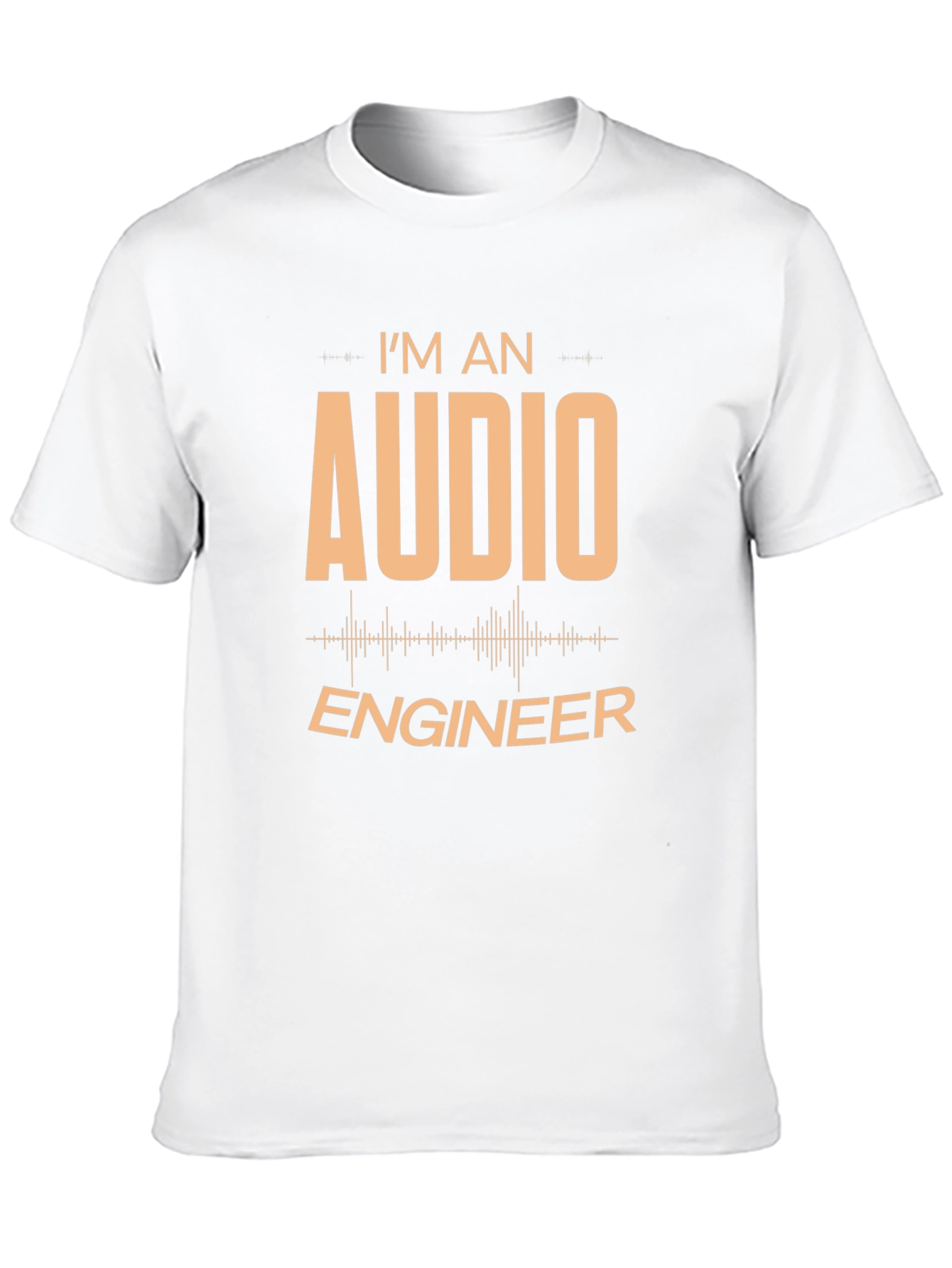 Audio Engineer T-Shirt - Black Graphic Tee