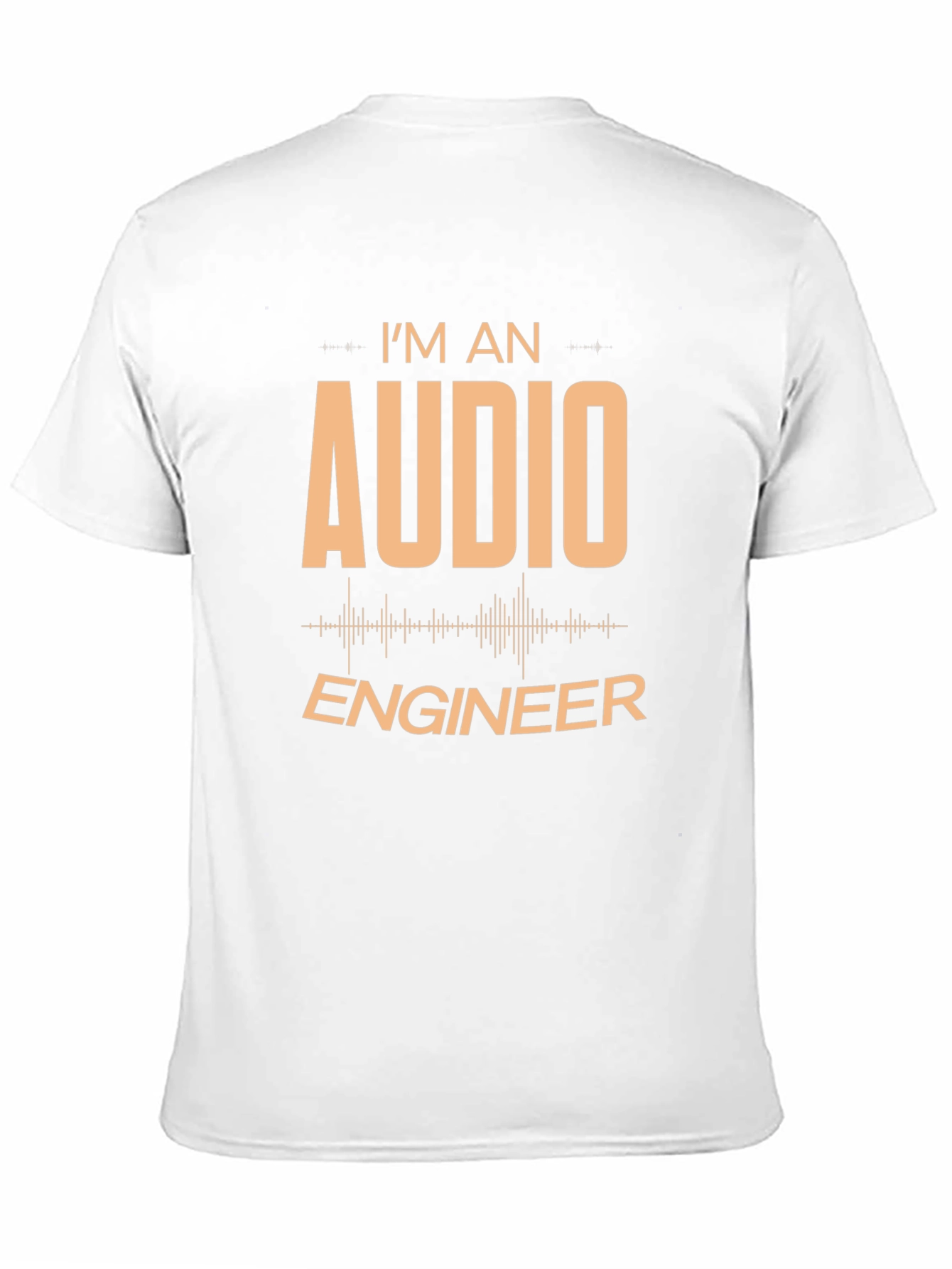 Audio Engineer T-Shirt - Black Graphic Tee