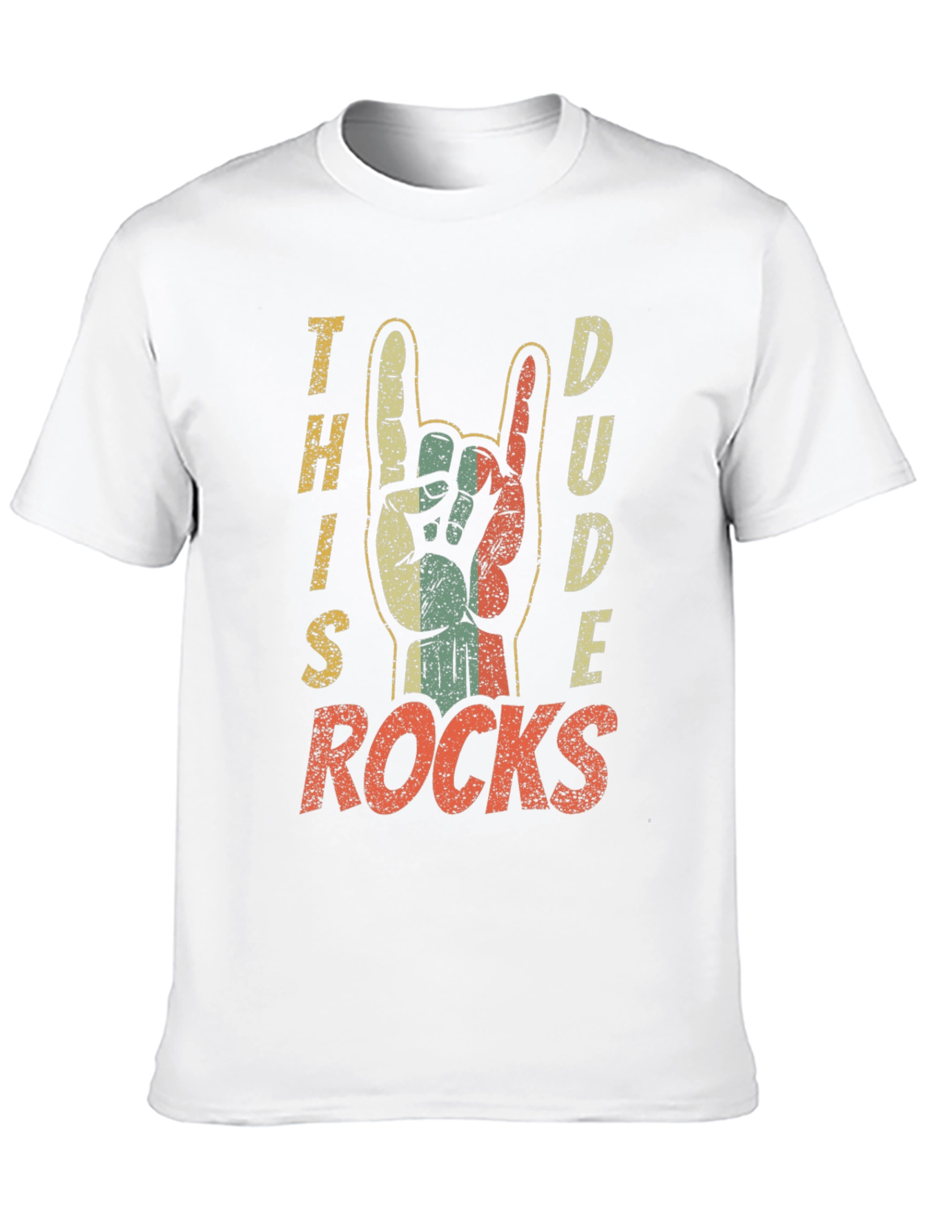 This Dude Rocks Graphic Tee