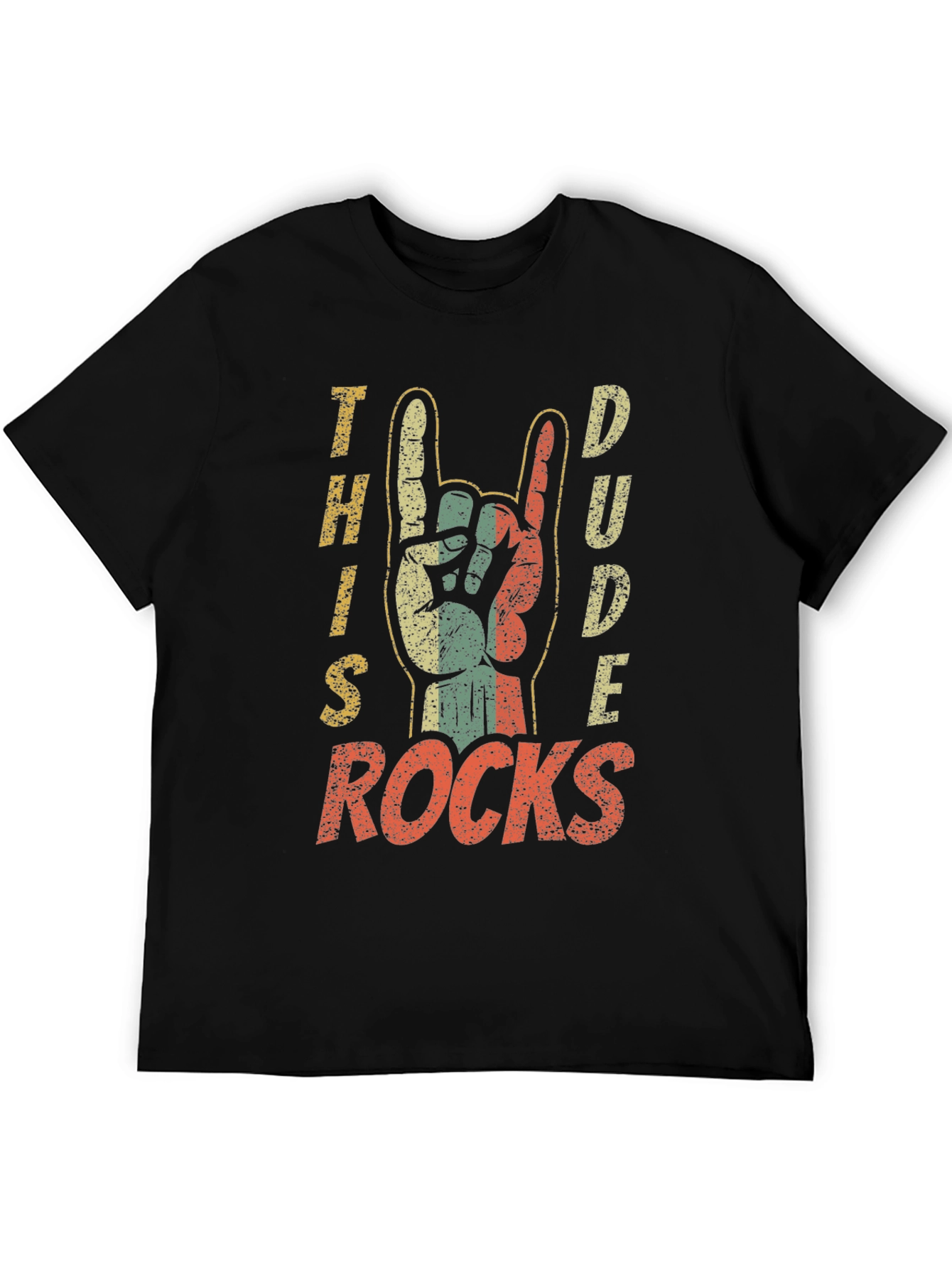 This Dude Rocks Graphic Tee