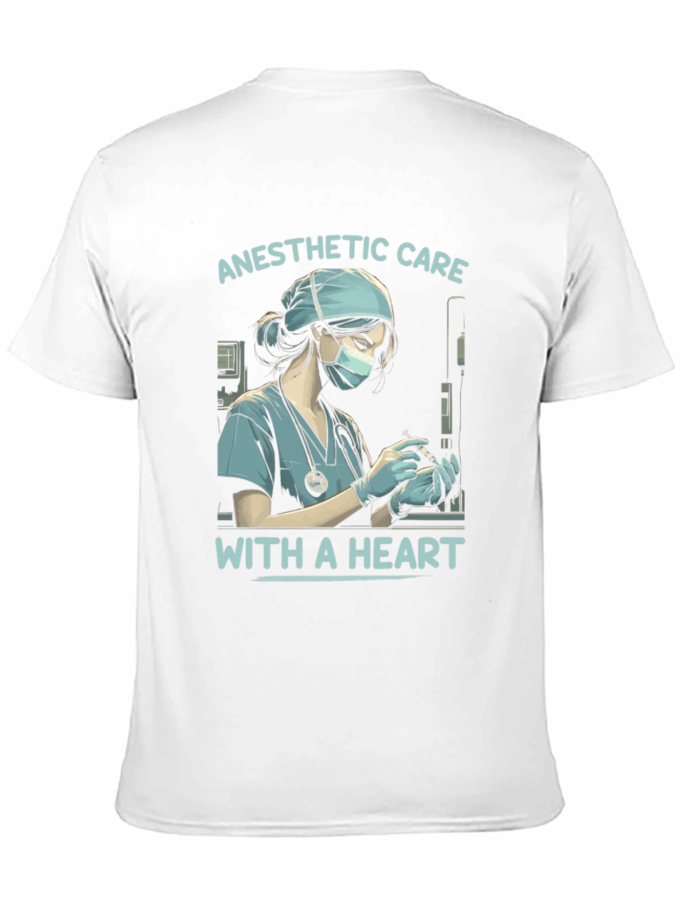Anesthetic Care with a Heart T-Shirt