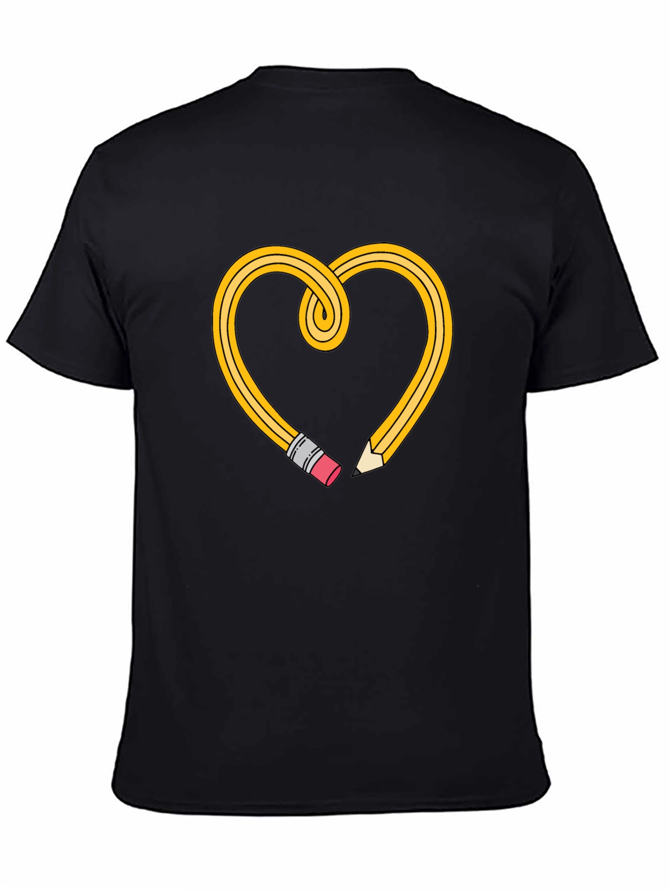Pencil Heart Tee - Teacher Love Shirt