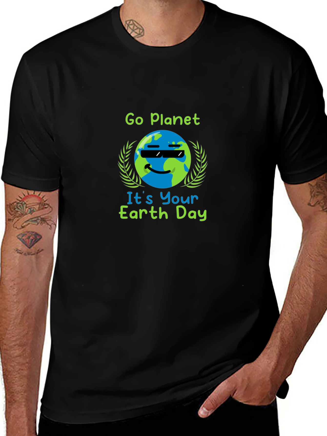 Go Planet T-Shirt Earth Day Tee