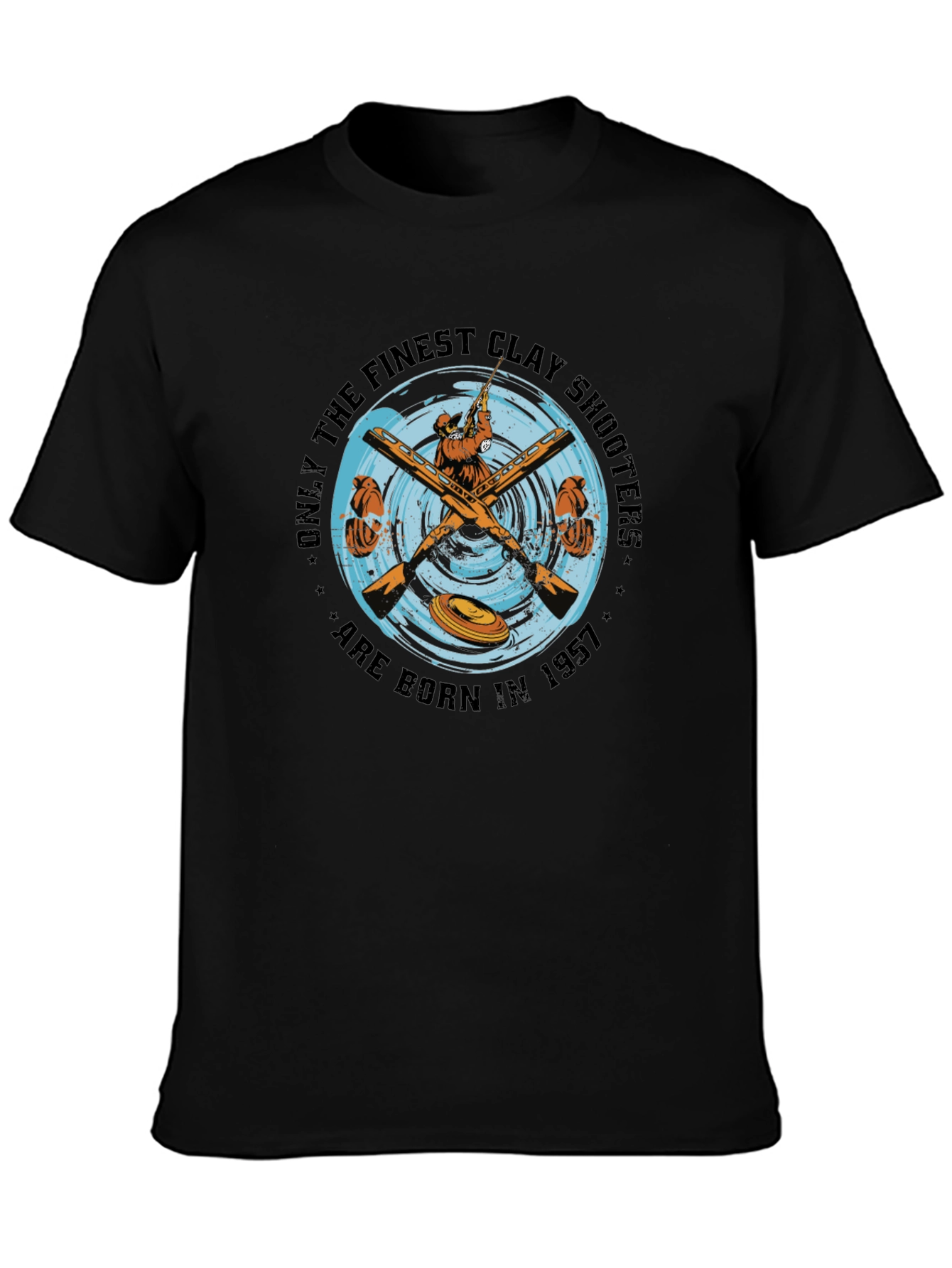 Finest Clay Shooters Born in 1957 T-Shirt